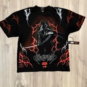Civil Regime x Star Wars Vader Welcome to the Darkside Tee Sz:Medium Oversized